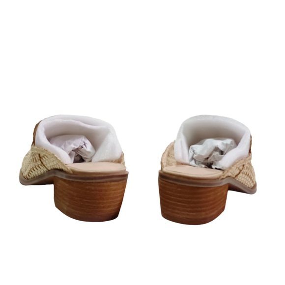 NEW Chinese Laundry Women tan woven Mayflower Mule Size 5.5 - Picture 7 of 8